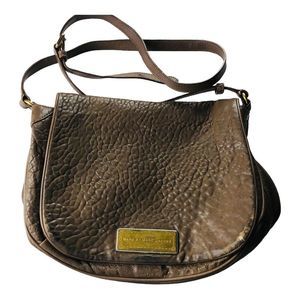 Marc By Marc Jacobs Brown Pebbled Lamb Leather Crossbody Bag